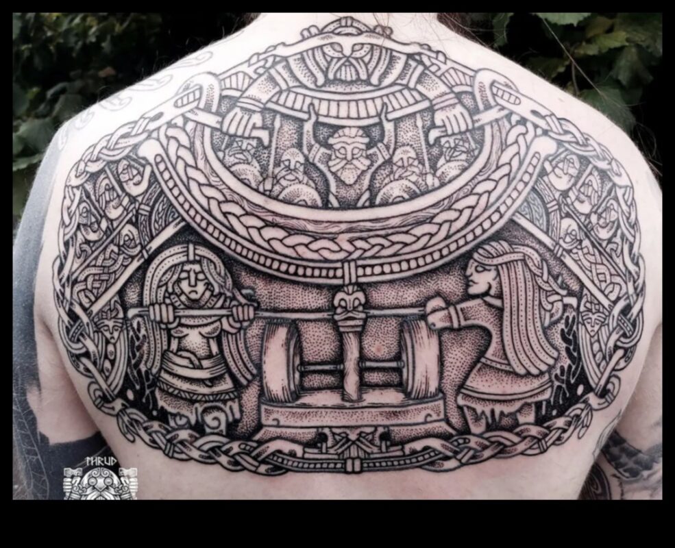 الخلفيات الملحمية: الكشف عن عظمة روايات الوشم الخلفي الملحمي