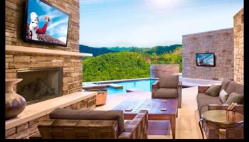 واحة خارجية: أجهزة تلفزيون مقاومة للطقس للترفيه في الهواء الطلق