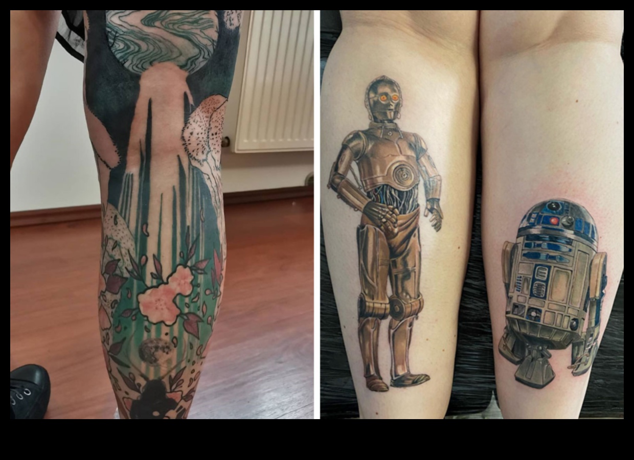 أساطير في الحبر اكتشف فن الوشم على الجزء السفلي من الساق 2 أساطير في الحبر: تم الكشف عن البراعة في أطرافك السفلية