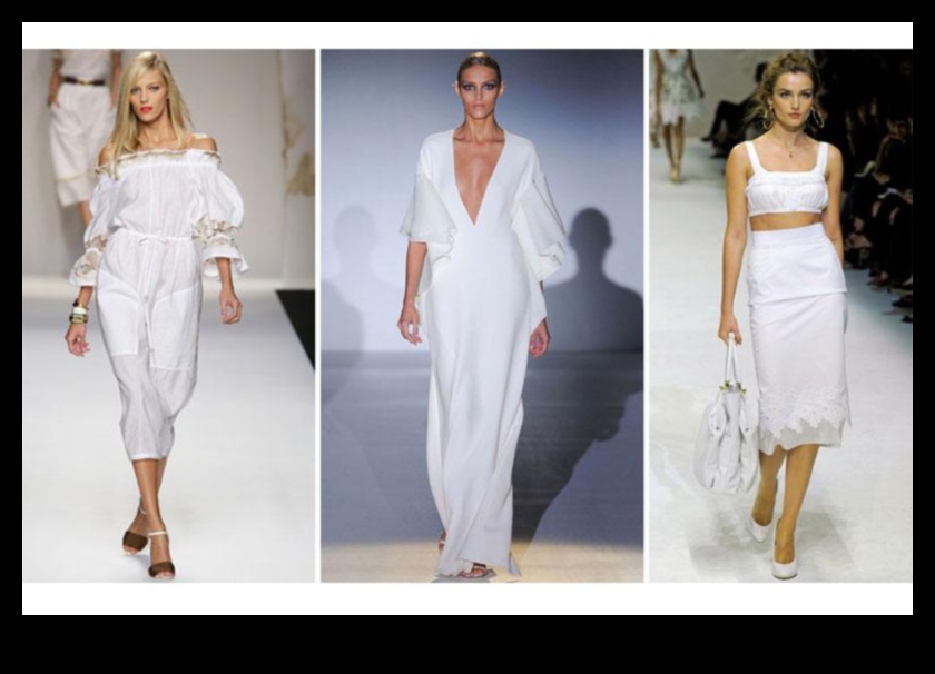 ملابس بيضاء غريبة الأطوار: أفكار لملابس منعشة ونضرة للحصول على مظهر نقي