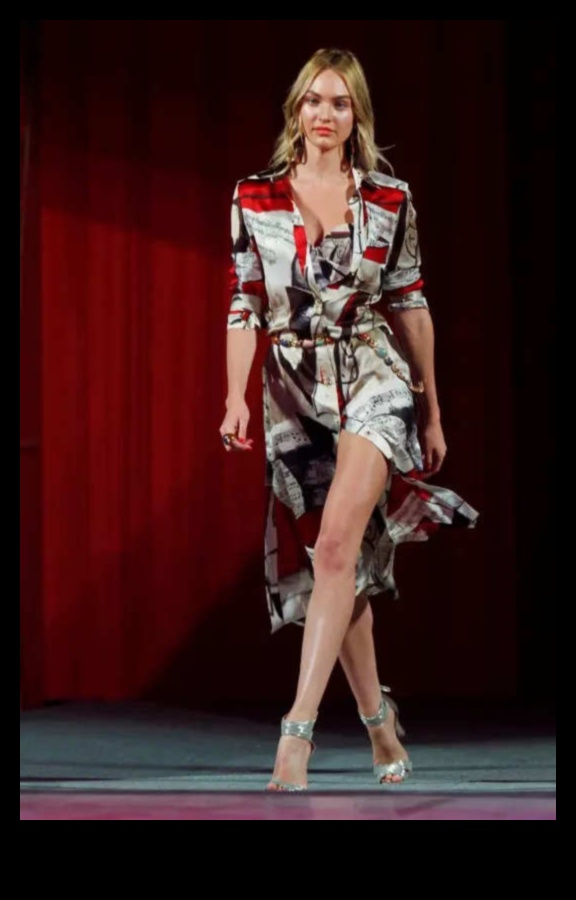 المدرج المشع عرض أزياء للتميز العصري 3 المدرج المشع: استمتع في دائرة الضوء من التميز العصري