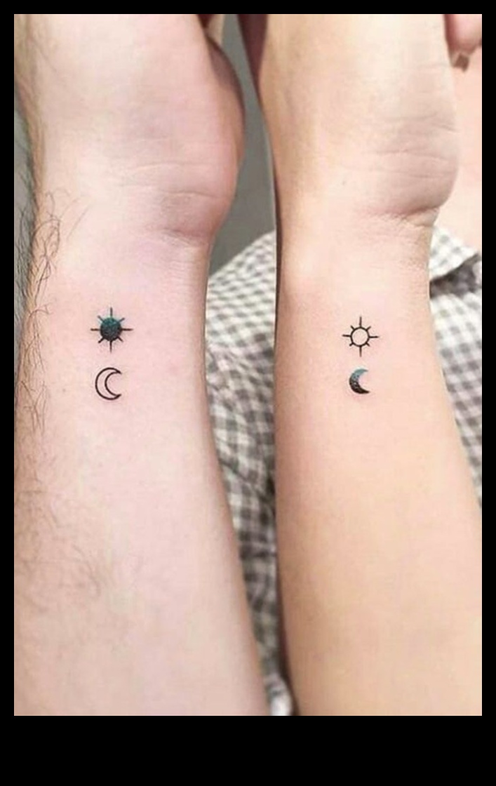 الأوشام الرمزية للزوجين التي تحتفل بالحب الأبدي 3 الروابط الرمزية: وشم الزوجين يحتفلان بالحب الأبدي