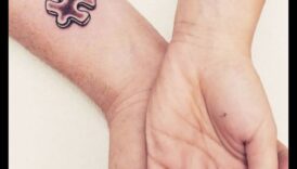 الأوشام الرمزية للزوجين التي تحتفل بالحب الأبدي 4 الروابط الرمزية: وشم الزوجين يحتفلان بالحب الأبدي