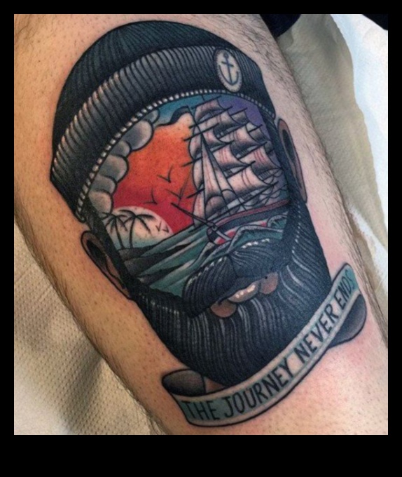 فرحة البحارة: السحر البحري للوشم التقليدي 4 فرحة البحارة: سحر بحري في الوشم التقليدي