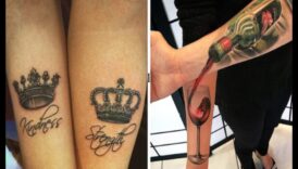 النفوس المتصلة: الوشم الزوجين يهمس حكاية الحب